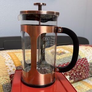 Copper French Press Coffee Maker